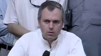 Protest against Omar Abdullah's 'make-up kit' remark