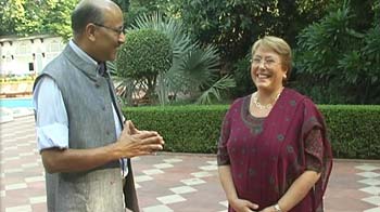 Walk the Talk with Michelle Bachelet