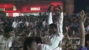 Video : Modi shown black flag after BJP leader calls Keshubhai Patel 'anti-national'