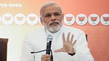 Narendra Modi releases BJP's manifesto for Gujarat Assembly polls