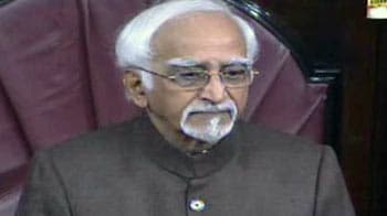 Video : Shouting MPs provoke strong reprimand from Rajya Sabha chairman Hamid Ansari