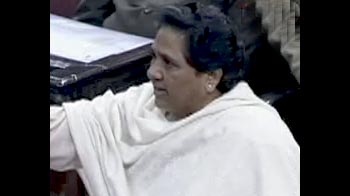 राज्यसभा में सभापति पर भड़कीं मायावती