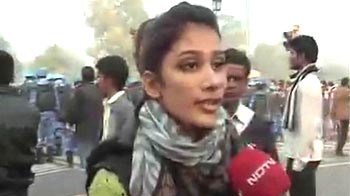 Woman protester at India gate says she was 'eve-teased by drunk men'