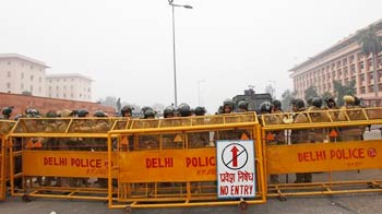 Delhi protests: anger over city clampdown