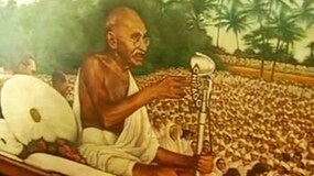 Mahatma Gandhis cricket connection