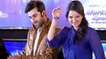 Everyone's dancing for the 'Marks For Sports' campaign!