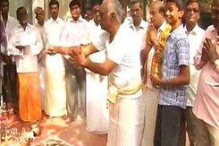 Pongal celebrated with gaiety in South India Pongal celebrated with gaiety in South India