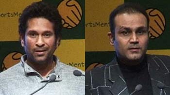 Viru & Sachin promote fitness