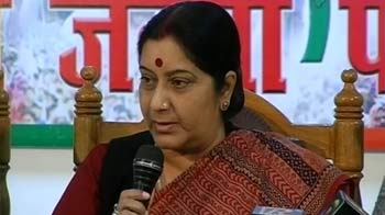 Advani proposes Sushma Swaraj's name for post of BJP president: sources