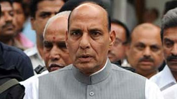 Rajnath files nomination for BJP president
