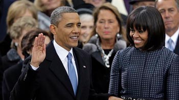Video : In inauguration speech, Barack Obama calls for national unity and political compromise