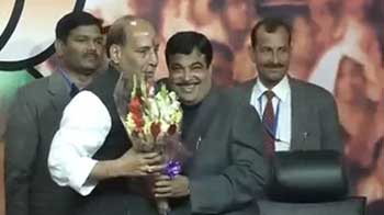 Rajnath Singh elected unopposed as BJP President