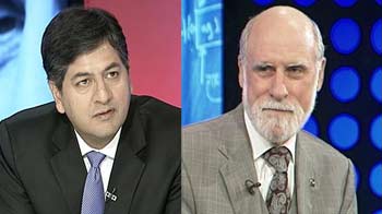 Video : Big interview with Vint Cerf, 'the father of Internet'