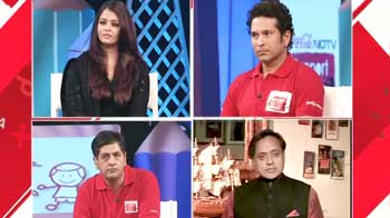 'सपोर्ट माई स्कूल' में शशि थरूर ने दिया साथ