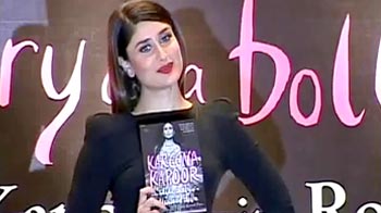 Kareena launches her first book