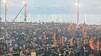 3 crore devotees expected to take the holy dip at Kumbh Mela today