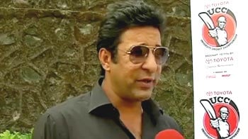 Video : TUCC will give these boys great exposure: Wasim Akram
