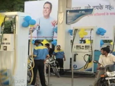 Unique advertising platform at petrol pumps Unique advertising platform at petrol pumps