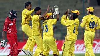 Southern Champs vs Eastern Eagles: Wicket fall