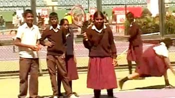 Video : Tennis in govt schools in Bangalore