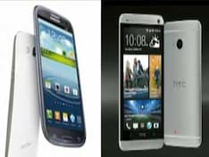 HTC One vs iPhone 5 vs BlackBerry Z10 and Samsung Galaxy S IV