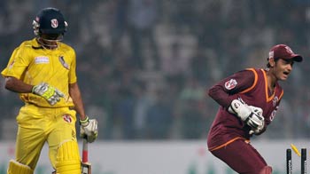 Jiwaji University vs VBS University: Wicket Fall