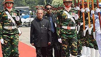 Pranab begins Dhaka visit, Opposition leader Khaleda Zia won't meet him Pranab begins Dhaka visit, Opposition leader Khaleda Zia won't meet him