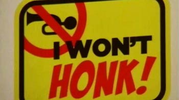 Don't honk, please, we're Bangalore