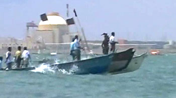 On Fukushima anniversary, black flag protests at Kudankulam On Fukushima anniversary, black flag protests at Kudankulam