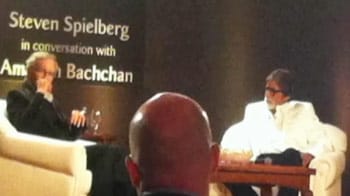Video : Steven Spielberg's master class with Big B