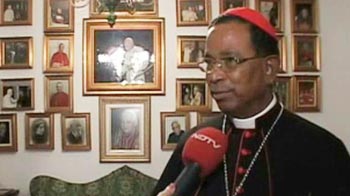 Indian cardinal at Vatican vote for new Pope Indian cardinal at Vatican vote for new Pope
