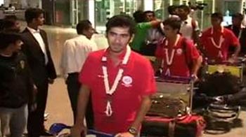 Homecoming party for the TUCC champions Jain University