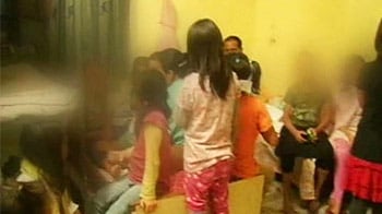 Video : Children's home running in inhuman conditions raided in Jaipur, 29 girls rescued