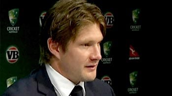 Video : Back to front for Shane Watson