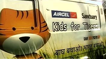 Kids for tiger express van launched in Jaipur