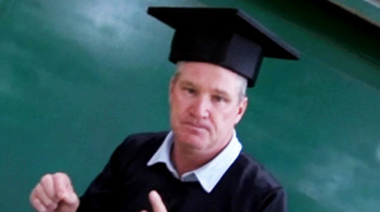 Dean Jones emphasises on the Baggy Green cap