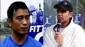 Watch Sehwag, Bhaichung & Nisha for our fittest city contest