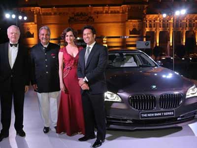 Royal debut for BMW's 7 series