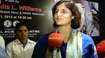 Video : Space feels like home to me: Sunita Williams to NDTV