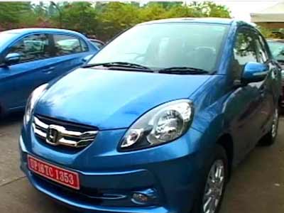 Honda to launch 1st diesel sedan 'Amaze' today