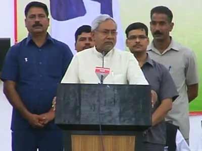 Video : Without naming Modi, Nitish Kumar says need a leader to carry everyone along