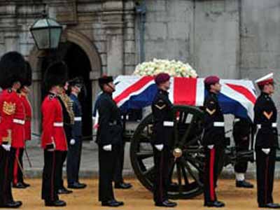 Britain bids farewell to the Iron Lady