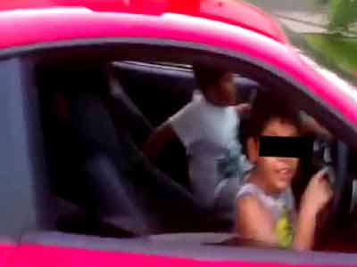 The under-age danger on India's roads