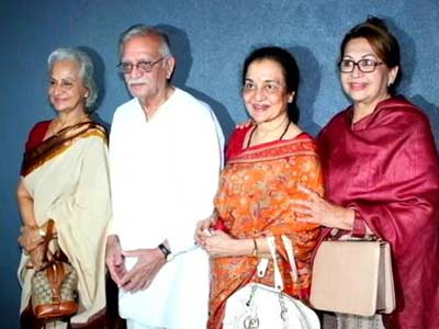 Four's company: Gulzar, Waheeda, Asha, Helen