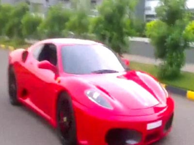 Kerala 9-year-old drives Ferrari, creating furore Kerala 9-year-old drives Ferrari, creating furore