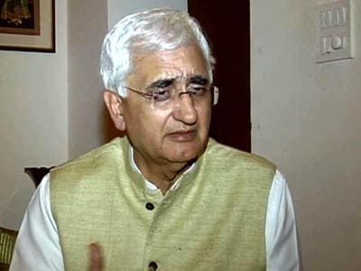 Video : We need to be sensitive to people's anger: Salman Khurshid to NDTV