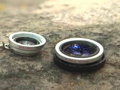 Video : Add-on lenses for your camera phone