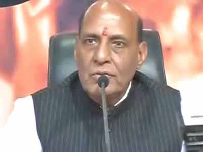 Video : Government has failed on all counts, says Rajnath Singh
