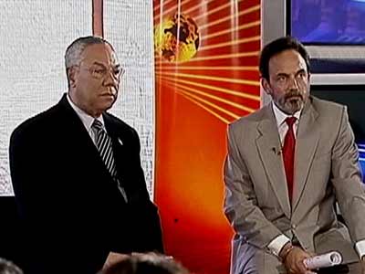 Video : India Questions Colin Powell (Aired: March 2004)