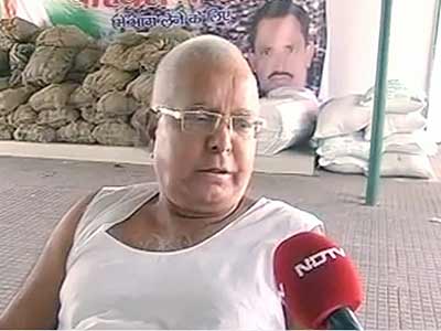 Video : Nitish Kumar will be history soon, says Lalu Prasad ahead of mega rally